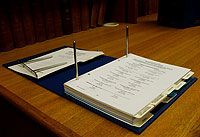 Criminal Defense paperwork in a binder