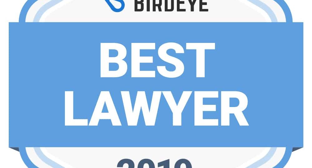 BirdEye 2019 Best Lawyer Award for Fernandez Law Group