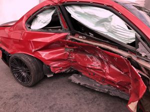 Tampa side-impact crash lawyers help injured victims recover damages from injuries in side-impact crashes such as the one pictured