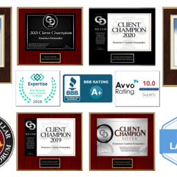 Various Awards and recognitions received by our Tampa Award Winning Lawyers