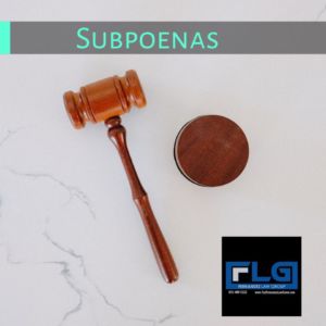 Subpoenas