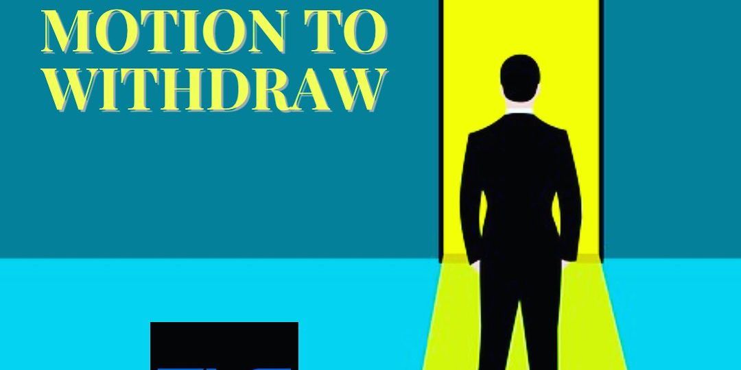 There are various reasons attorneys may file a motion to withdraw from representing clients. One of the most common reasons is the client has failed to abide by the terms contained in the representation agreement.