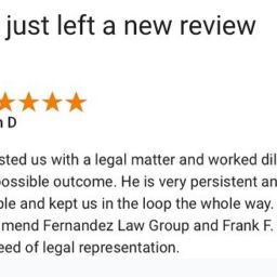 A great review from another happy FLG client!!