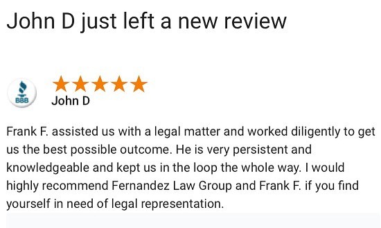 A great review from another happy FLG client!!
