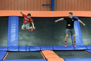 Trampoline parks can be held liable for injuries by trampoline injury lawyers.